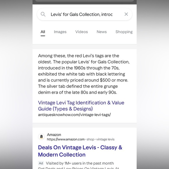 Vintage Levis' for Gals Collection, introduced in  1960s through the 70s jeans - Picture 14 of 17